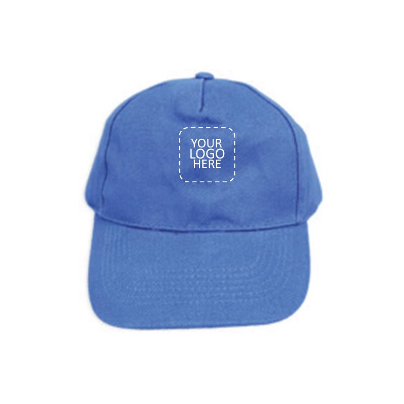 Brush Cotton Cap - Sky Blue Color